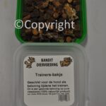 Trainersbakje stukjes vlees